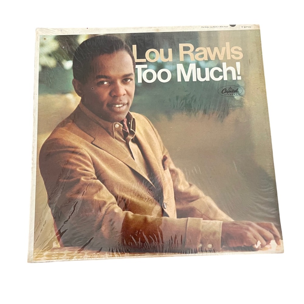 Lou Rawls Too Much Vinyl Record Album LP Capitol Records T 2713